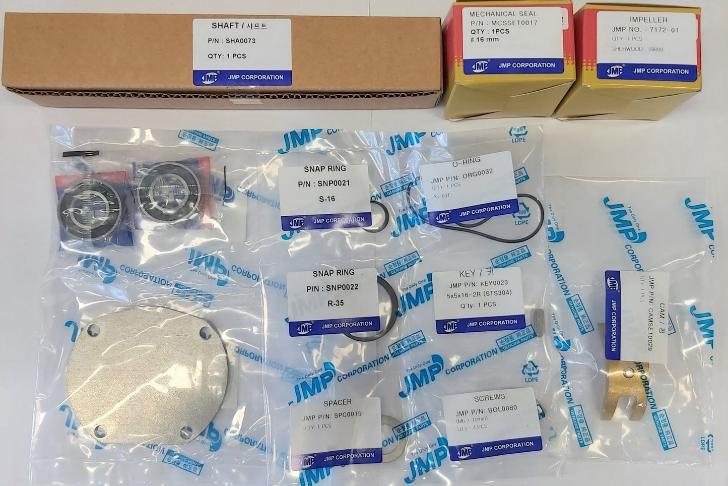 Major Service Kit JSK0114 for JMP Pump KL10IP