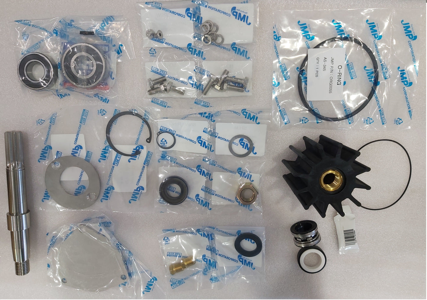 Repair Kit (Major) Cummins QSC 8.3, QSL 9.0 Sherwood G2610X Seawater Pump JSK0137