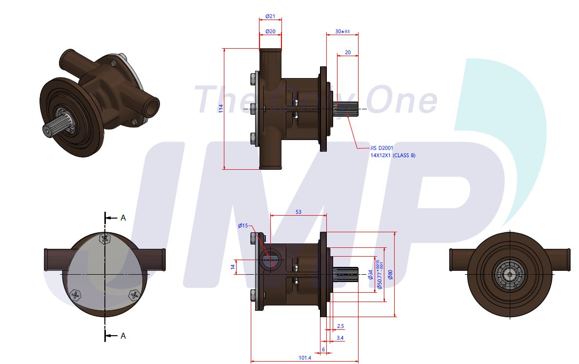 Craftsman Seawater Pump JMP CM08IH